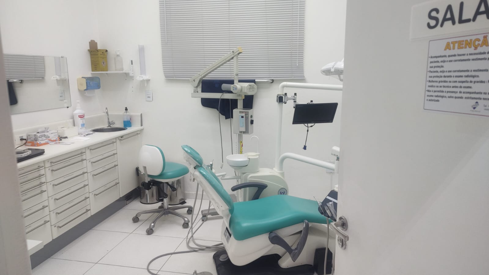 Ambiente interno da Exatta Odontologia Especializada